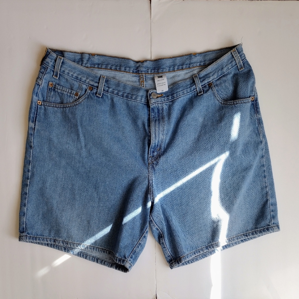 Levi's 505 Straight Shorts 20 Reg Denim Blue